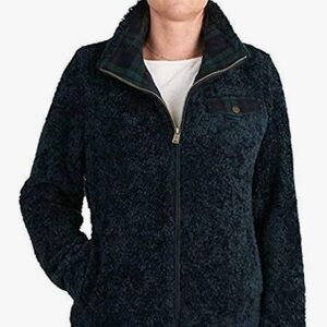 NWOT Pendleton Teal Fleece Jacket Size Large
